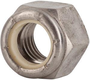 7/16-20 NYLON INSERT HEX NUT 18-8 STAINL